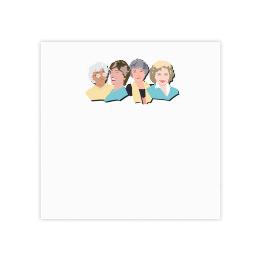 Inspirational Note Pads featuring Golden Ladies- Perfect for Moms & Friends