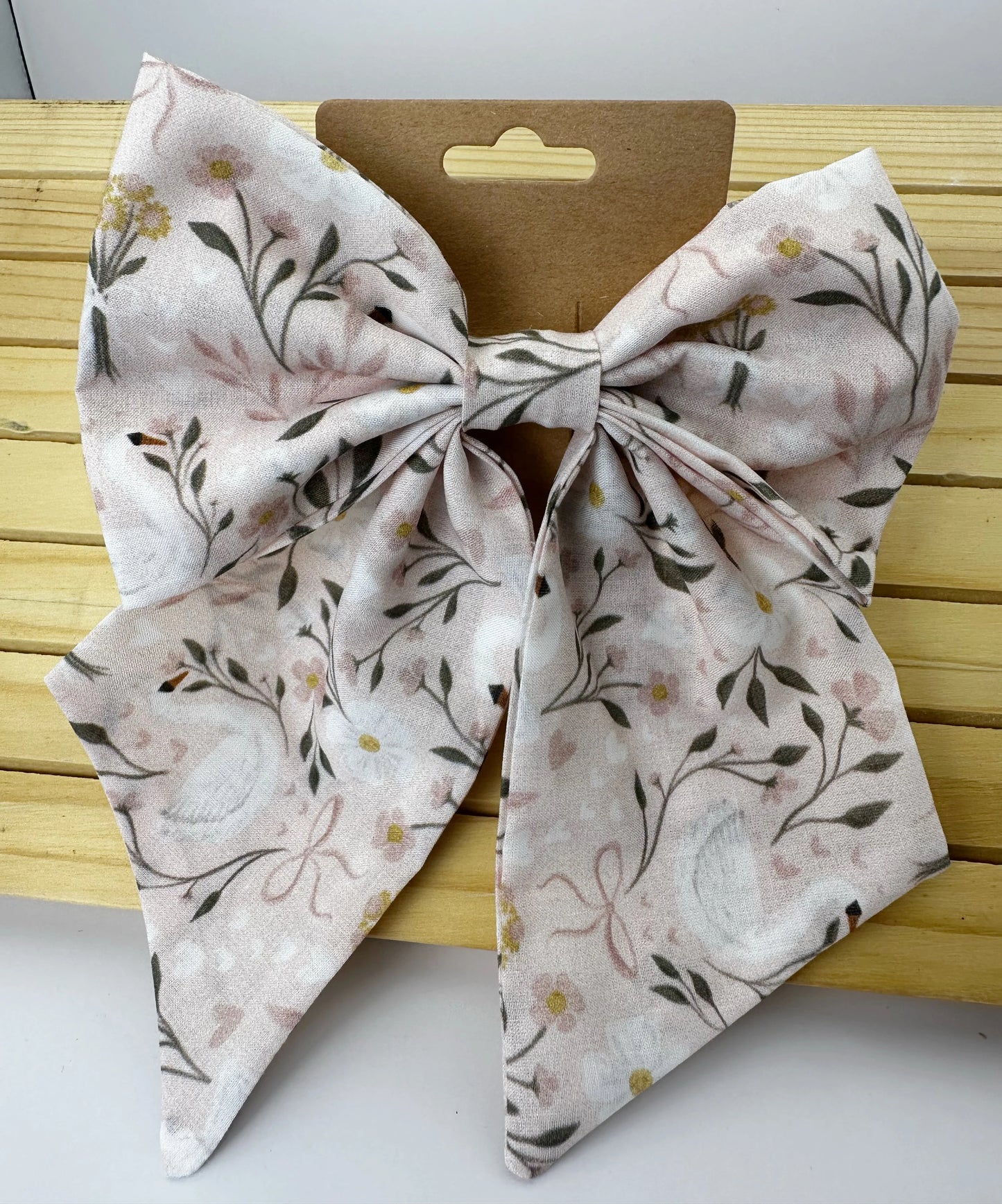 Swan Garden Party Sailor Bow