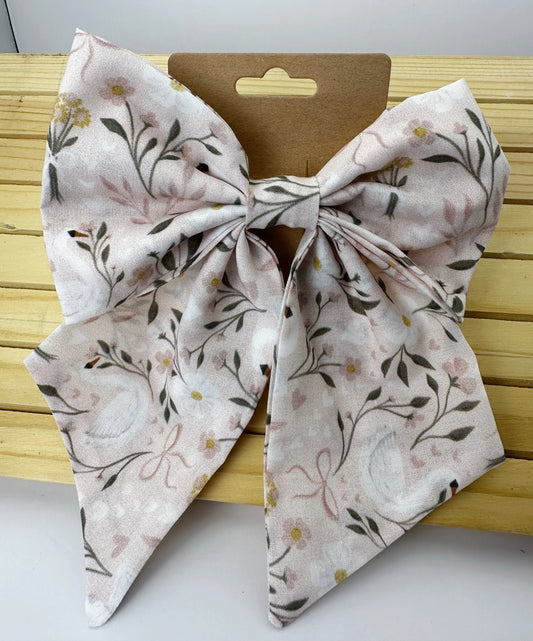 Swan Garden Party Sailor Bow