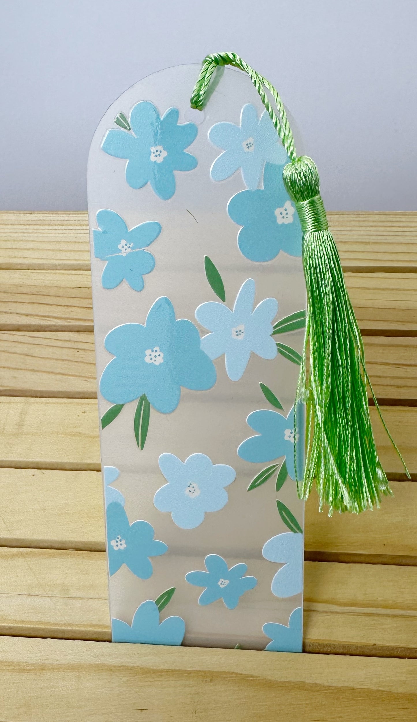 Patterned Acrylic Bookmarks- Retro Checkered