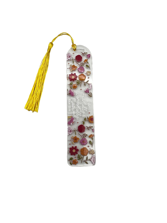 Scripture Acrylic Bookmark
