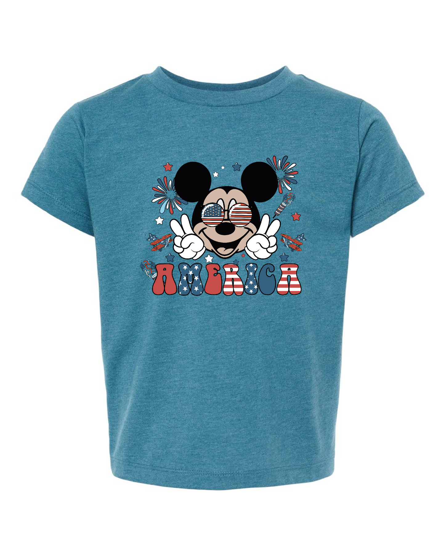 Americana Mouse Toddler Tee