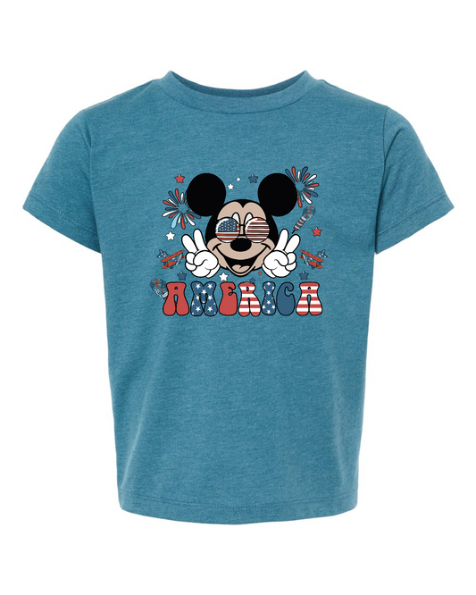 Americana Mouse Toddler Tee